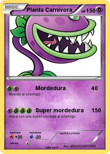 Pokemon Planta Carnivora