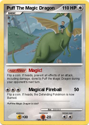 Pokemon Puff The Magic Dragon