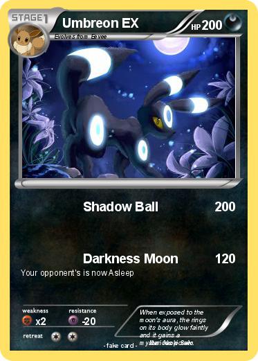Pokemon Umbreon EX