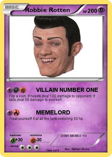 Pokemon Robbie Rotten