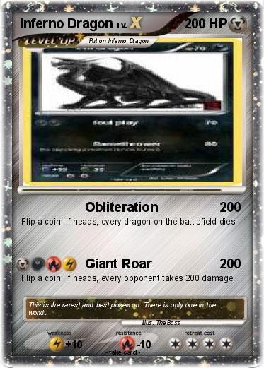 Pokemon Inferno Dragon