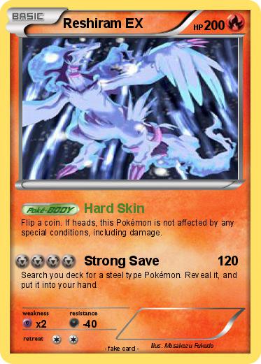 Pokemon Reshiram EX