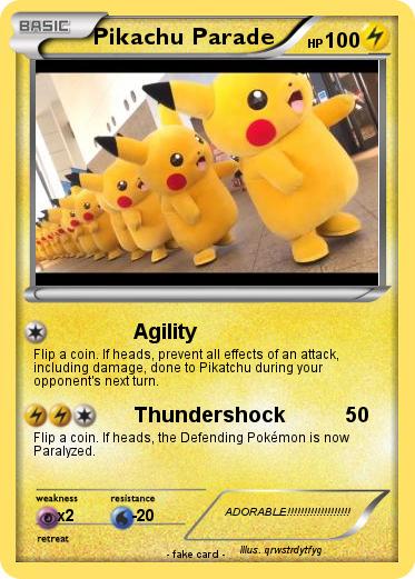 Pokemon Pikachu Parade