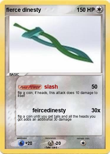 Pokemon fierce dinesty