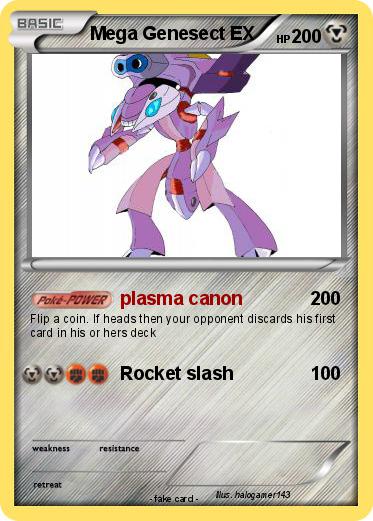 Pokemon Mega Genesect EX