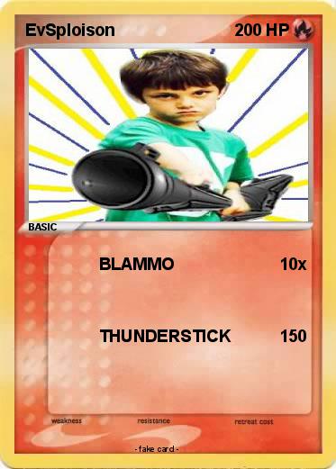 Pokemon EvSploison