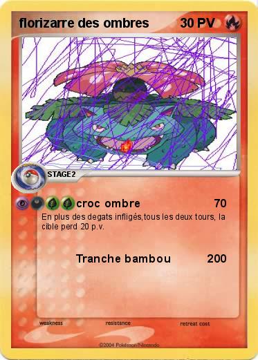 Pokemon florizarre des ombres