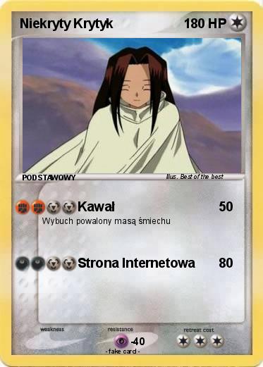 Pokemon Niekryty Krytyk