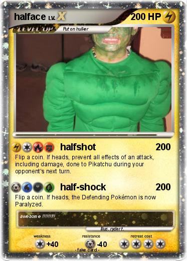 Pokemon halface
