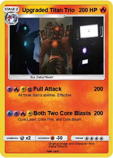 Pokemon Upgraded Titan Trio