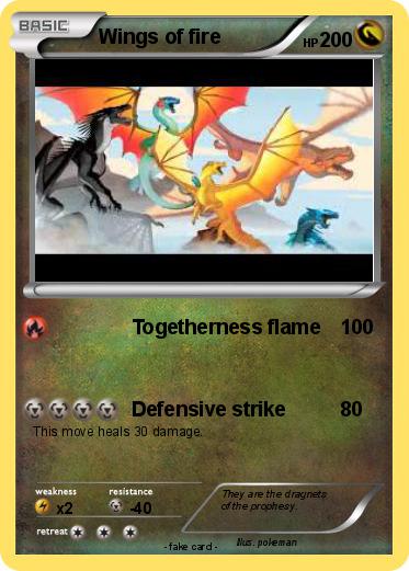 Pokemon Wings of fire