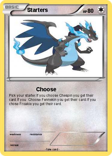 Pokemon Starters