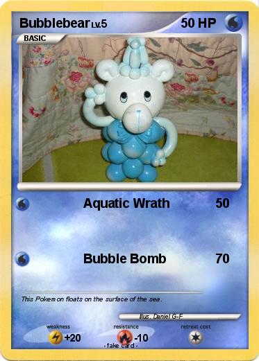 Pokemon Bubblebear