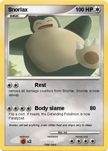 Pokemon Snorlax