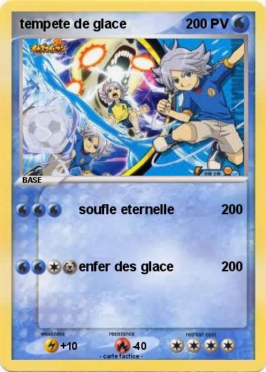 Pokemon tempete de glace