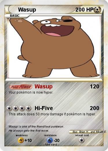Pokemon Wasup
