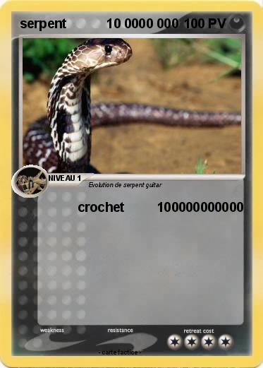 Pokemon serpent           10 0000 000