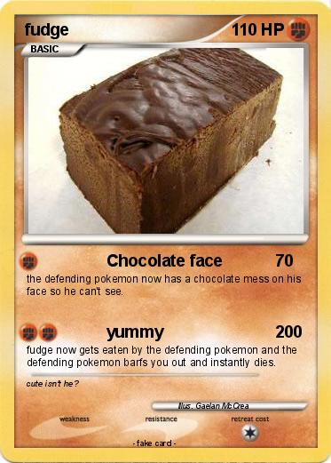 Pokemon fudge