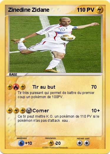 Pokemon Zinedine Zidane