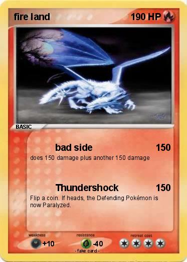 Pokemon fire land