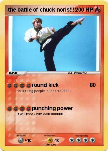 Pokemon the battle of chuck noris!!!!