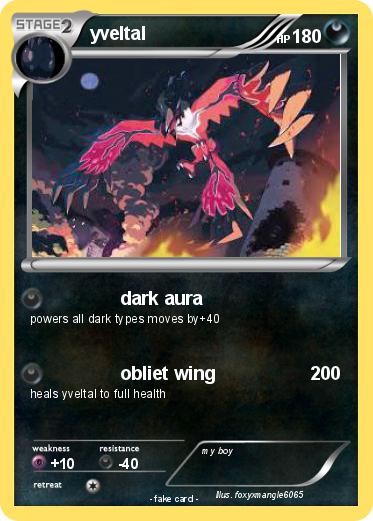 Pokemon yveltal