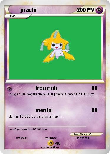 Pokemon jirachi
