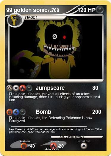 Pokemon 99 golden sonic