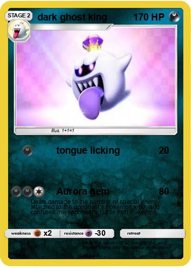 Pokemon dark ghost king