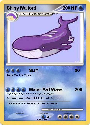 Pokemon Shiny Wailord