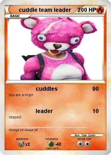 Pokemon cuddle team leader