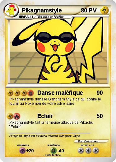 Pokemon Pikagnamstyle