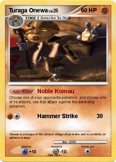 Pokemon Turaga Onewa