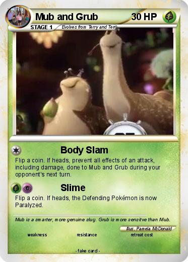Pokemon Mub and Grub