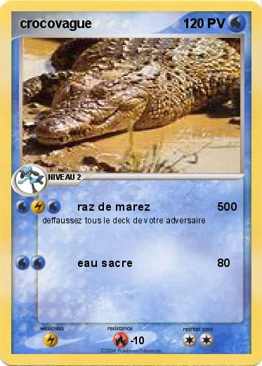 Pokemon crocovague