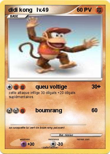 Pokemon didi kong   lv.49