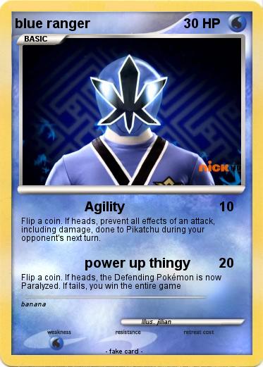 Pokemon blue ranger