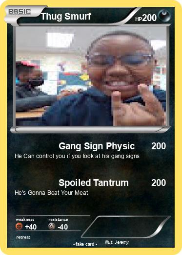 Pokemon Thug Smurf