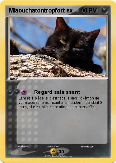 Pokemon Miaouchatontropfort ex