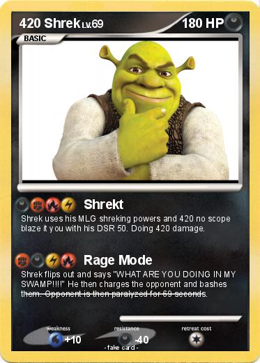Pokemon 420 Shrek