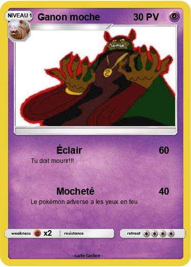 Pokemon Ganon moche