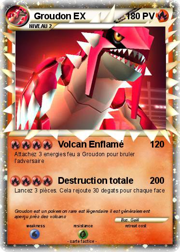 Pokemon Groudon EX