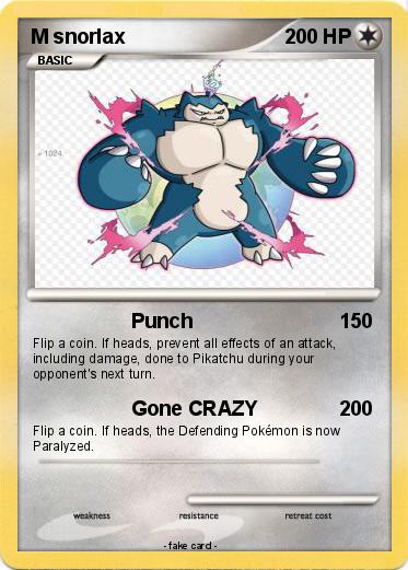 Pokemon M snorlax