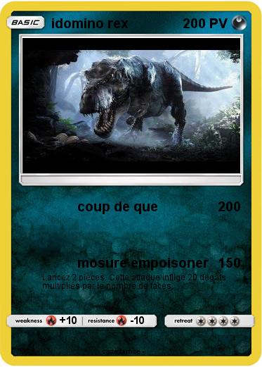 Pokemon idomino rex