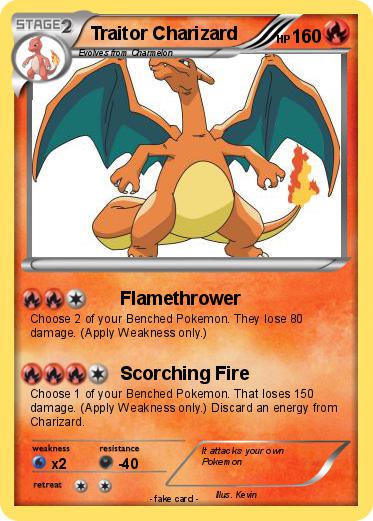Pokemon Traitor Charizard
