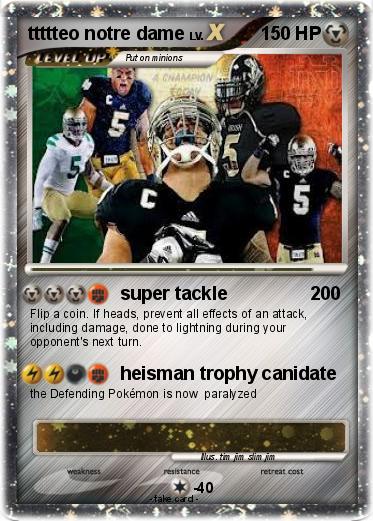 Pokemon ttttteo notre dame