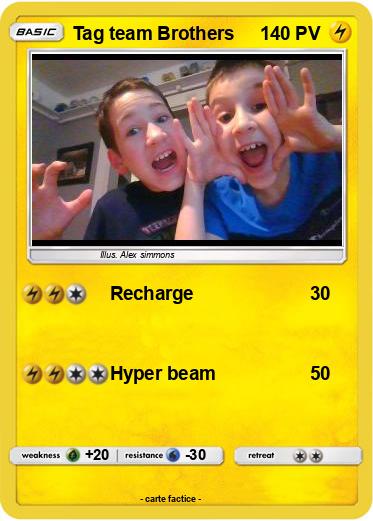 Pokemon Tag team Brothers