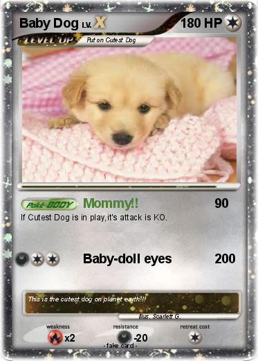 Pokemon Baby Dog