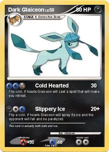 Pokemon Dark Glaiceon