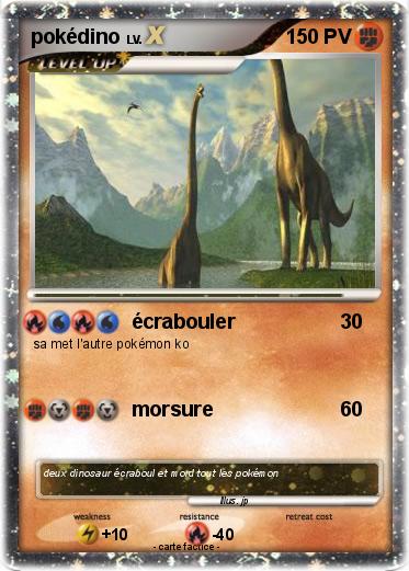 Pokemon pokédino